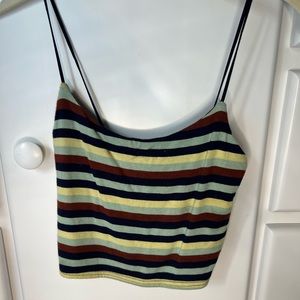 Striped Crop Top Pacsun